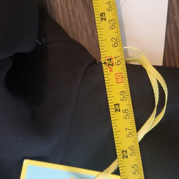 🖤 Cute CeCe Bow Sleeve Black Dress - New with Tags 16W - Picture 8 of 13